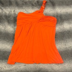 Orange Wet seal halter top